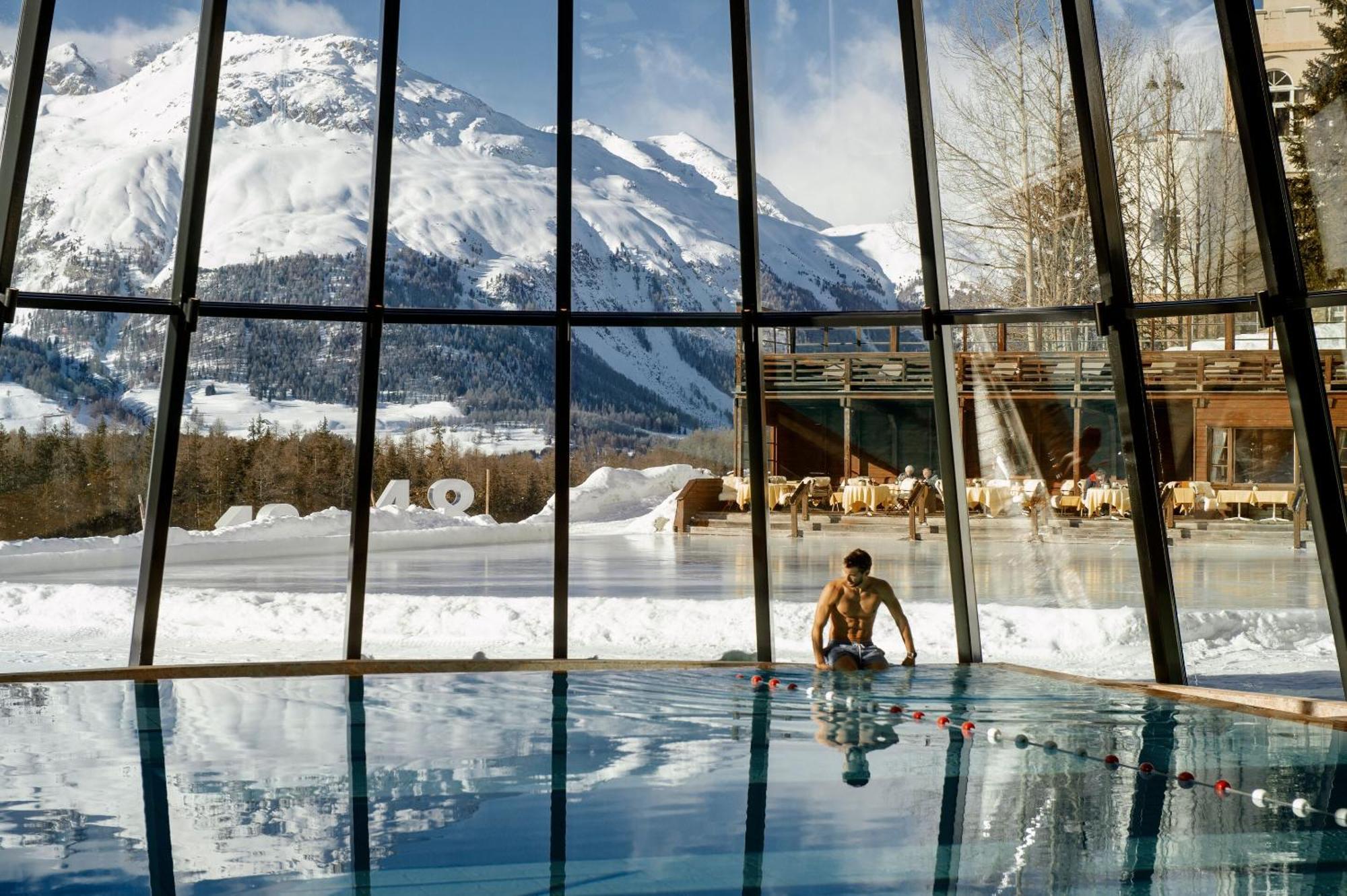 Grand Hotel Kronenhof Pontresina Εξωτερικό φωτογραφία