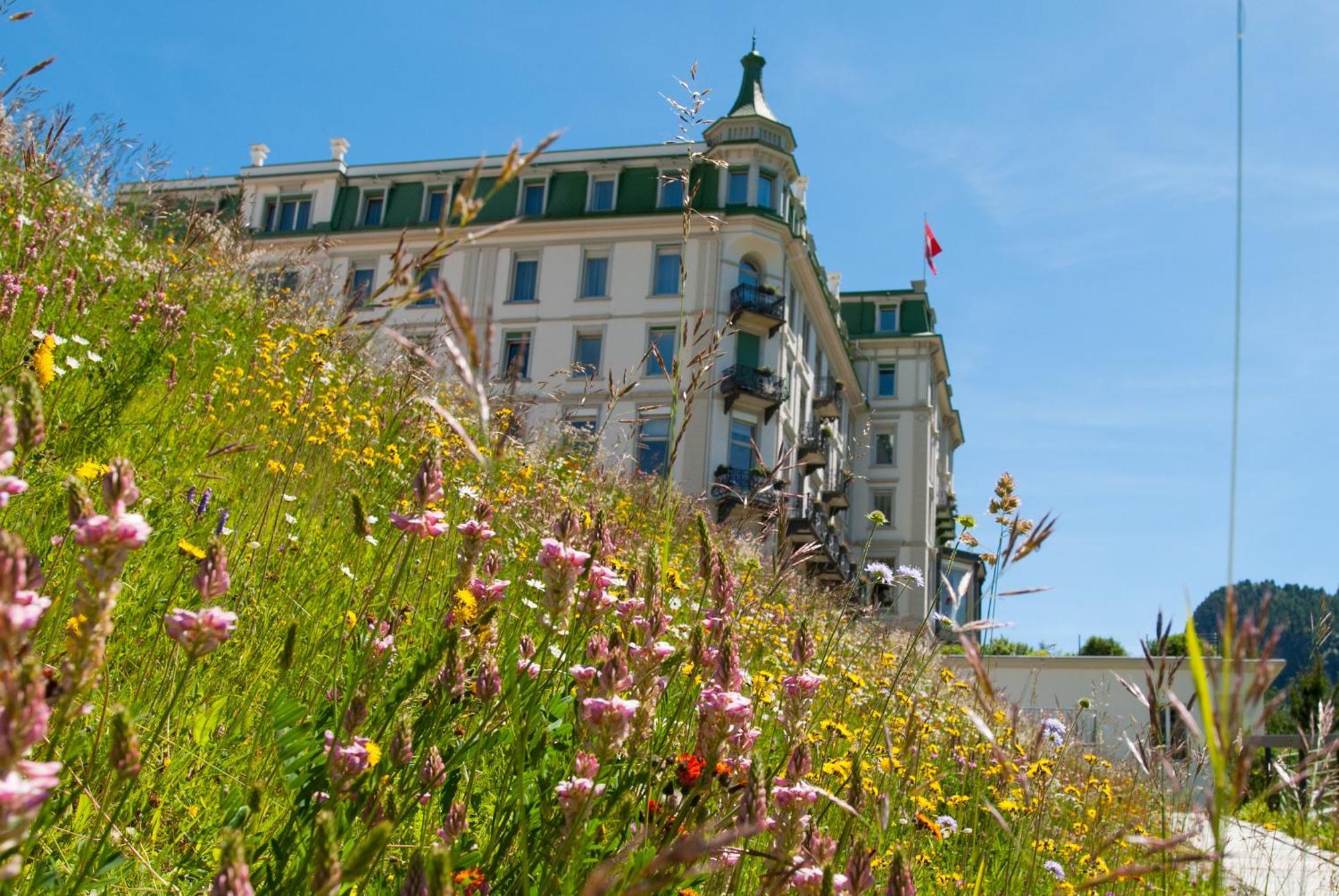 Grand Hotel Kronenhof Pontresina Εξωτερικό φωτογραφία