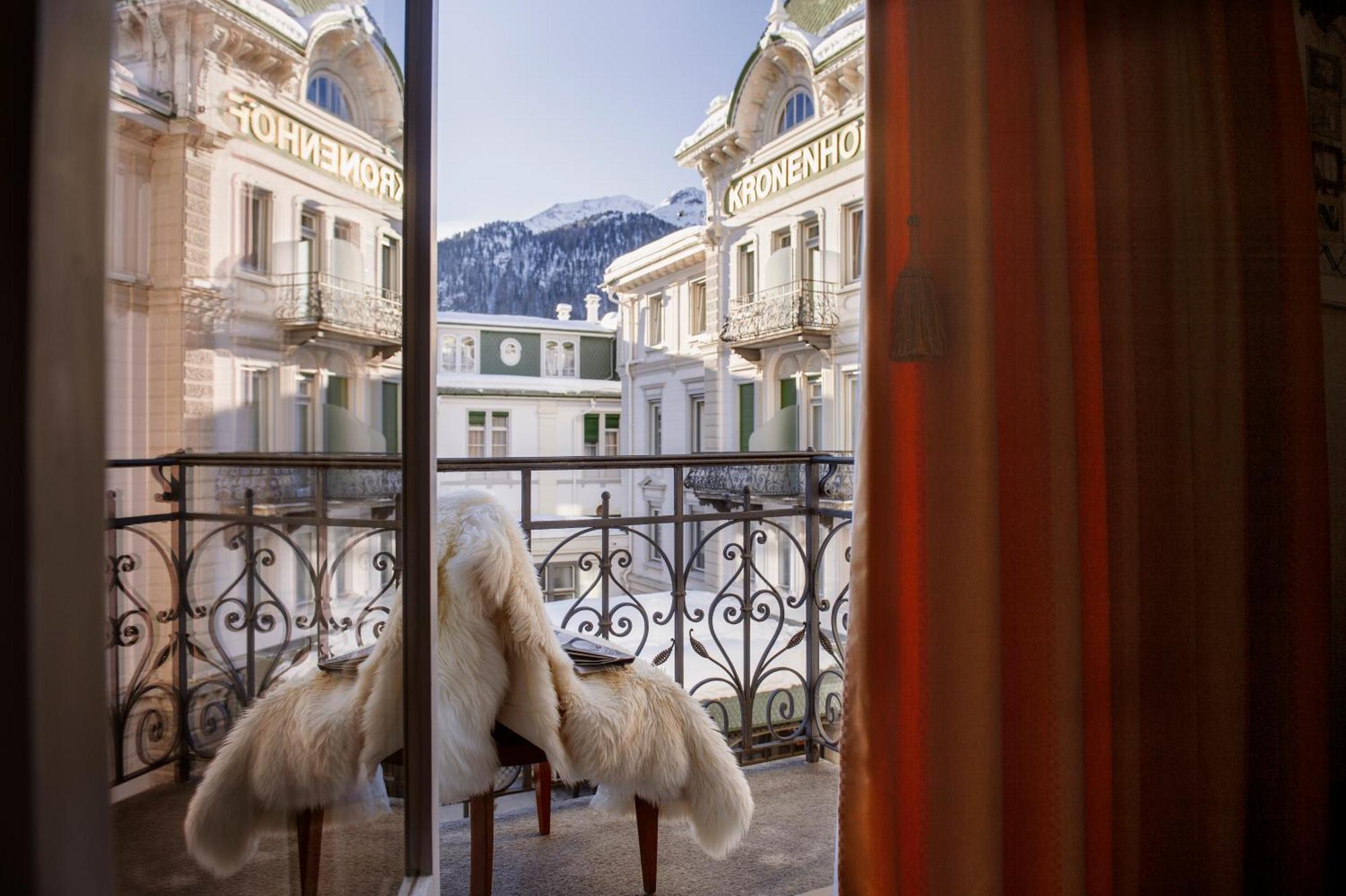 Grand Hotel Kronenhof Pontresina Εξωτερικό φωτογραφία
