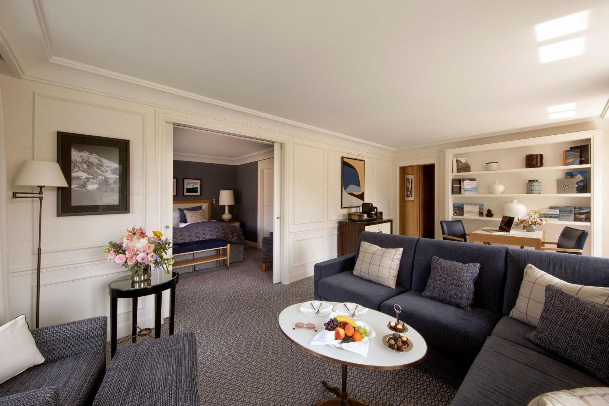 Grand Hotel Kronenhof Pontresina Εξωτερικό φωτογραφία